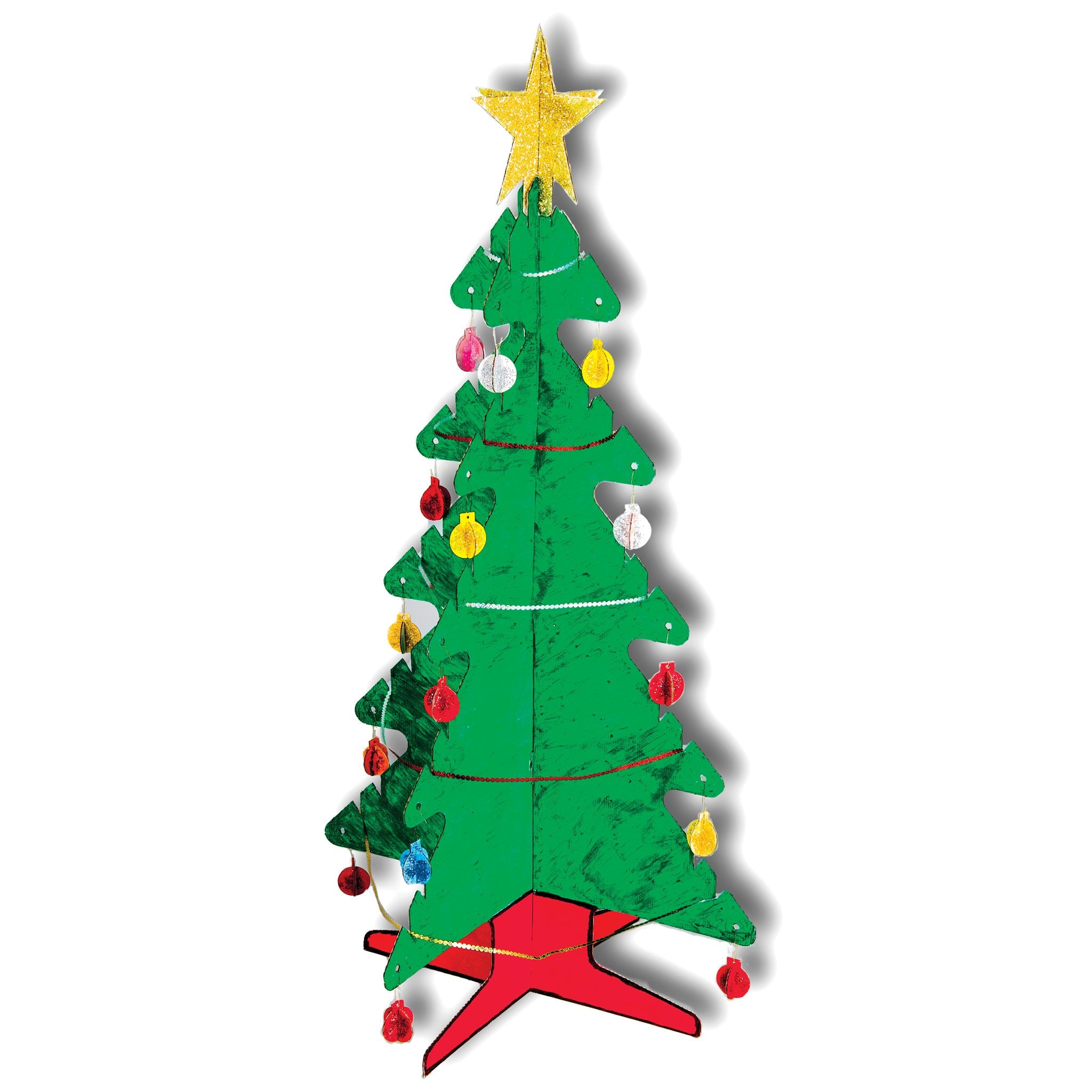 Christmas Trees Craft Sticks Bulk Saver - Festivals from Early Years  Resources UK