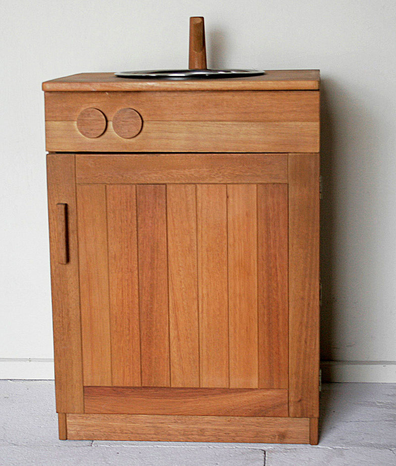 Outdoor Wooden Kitchen Sink