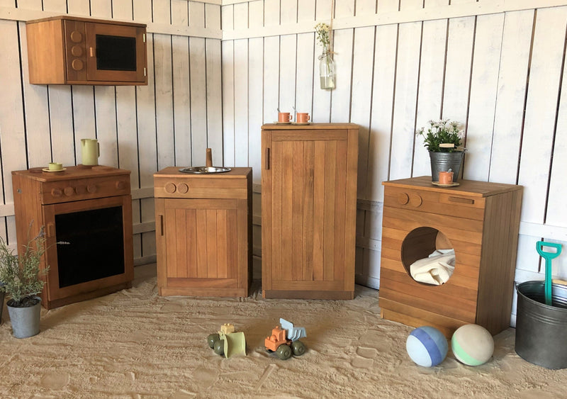 Outdoor Wooden Washing Machine