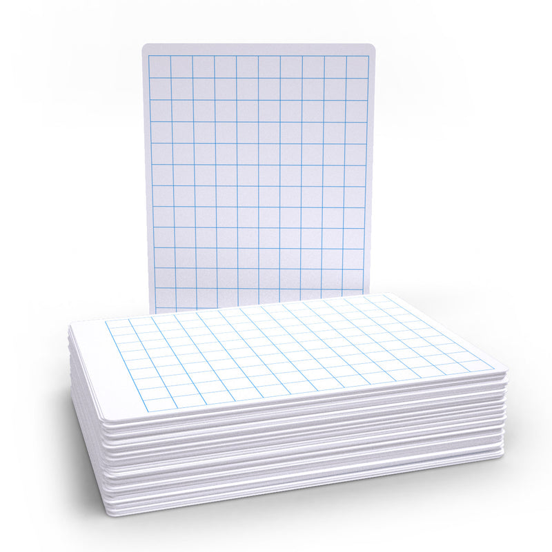 A4 Economy Drywipe Boards (Gridded) pk 100