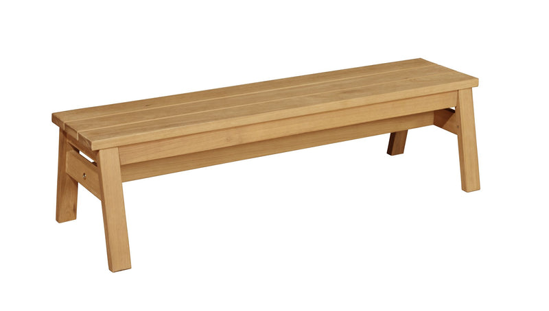 Outdoor Wooden Bench 2pc