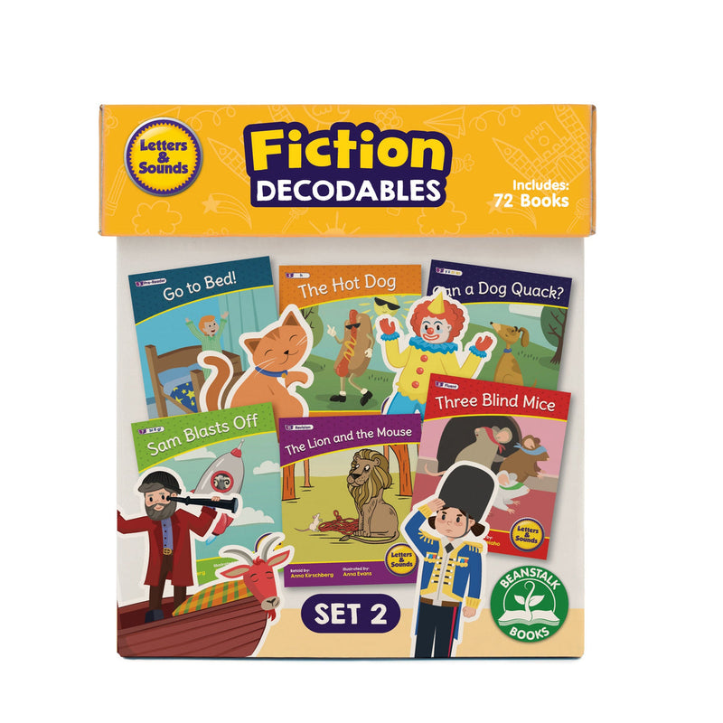 Letters & Sound Set 2 Fiction Boxed Set