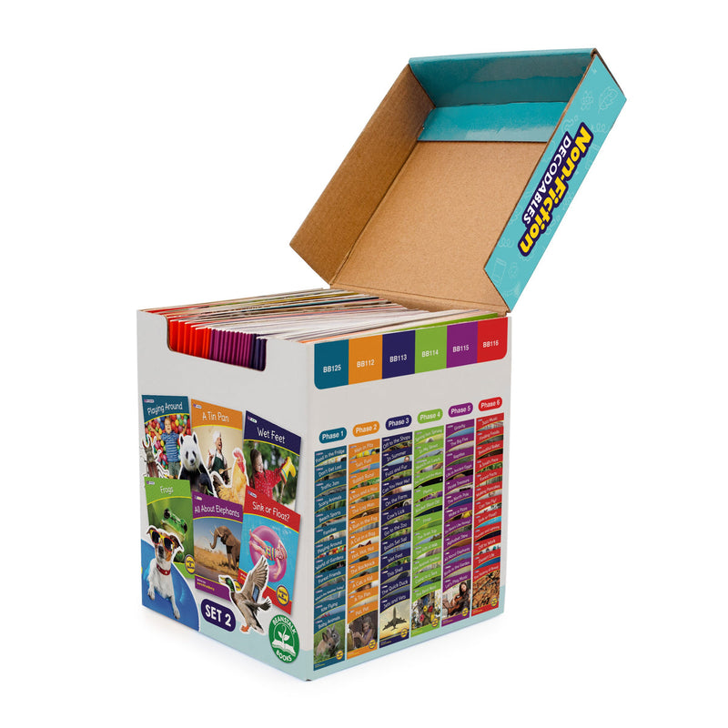 Letters & Sounds Set 2 Non-Fiction Boxed Set