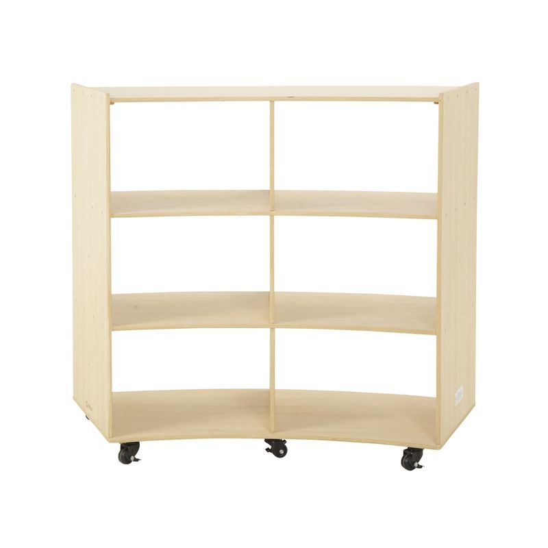 3-Shelf Curved Storage Unit