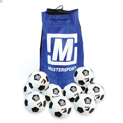 Masterplay Rubber Dimple Football pk 10