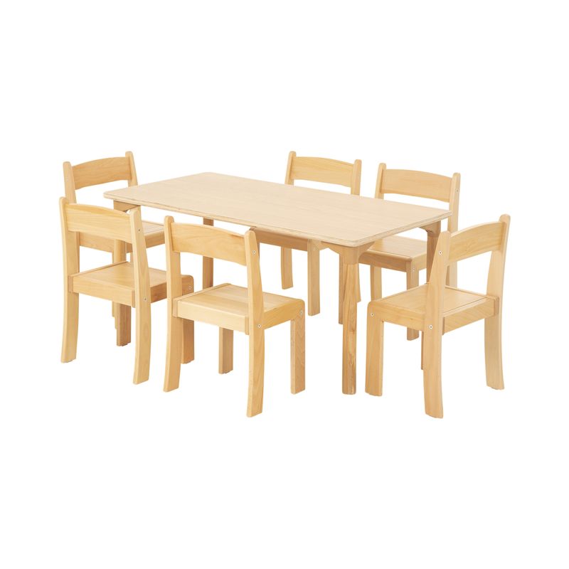 Beech Classroom Rectangular Table 1200 x 600mm