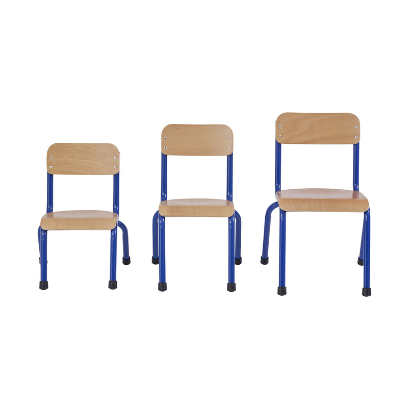 Milan Chair 350mm - Blue pk 4