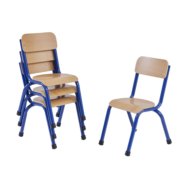 Milan Chair 310mm - Blue  pk 4