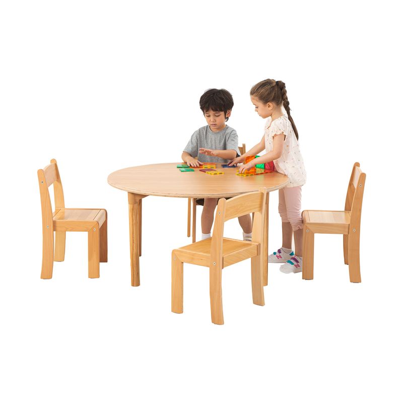 Beech Classroom Circular Table 1m dia