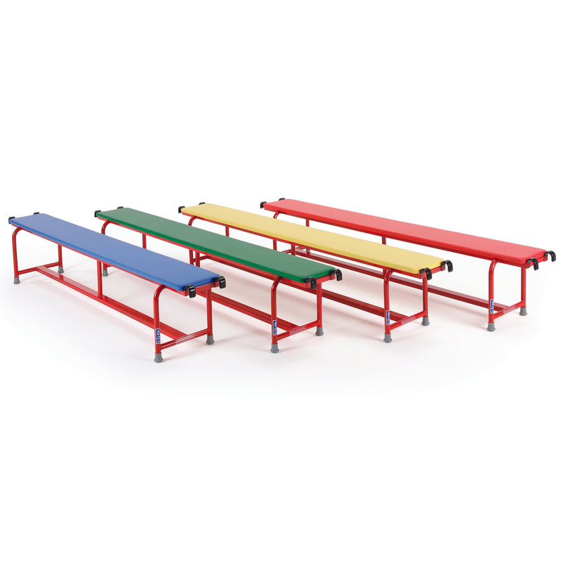 Steel Padded Balance Bench 2m 4pc