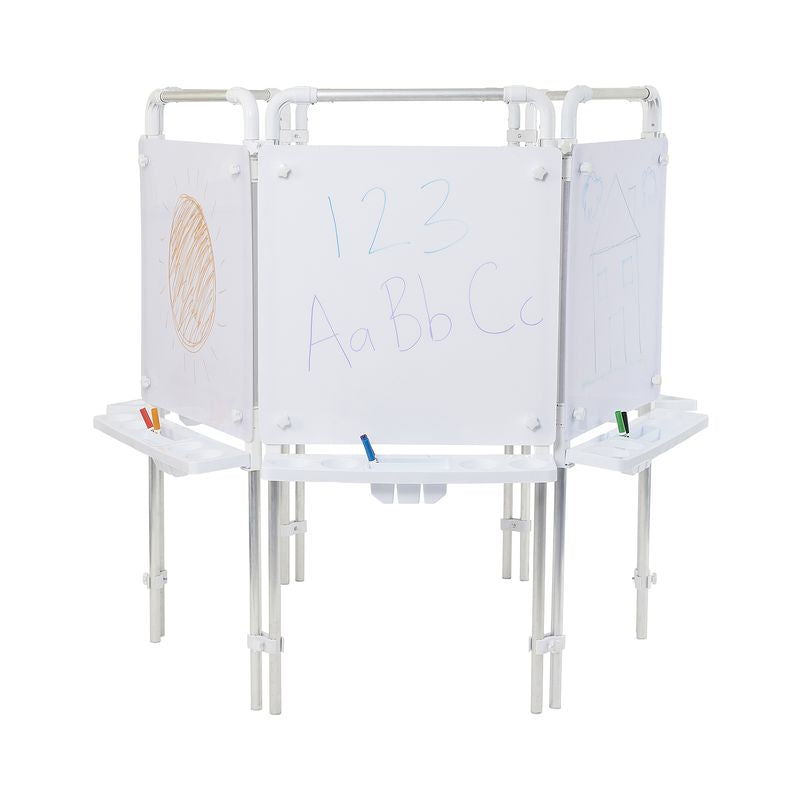 6-Sided Dry-Wipe Easel