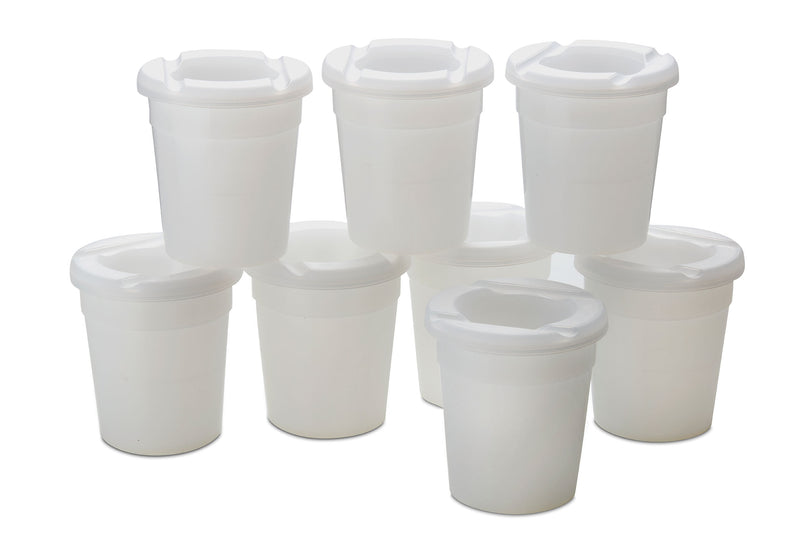 Millhouse Clear Paint Pots - Set of 8