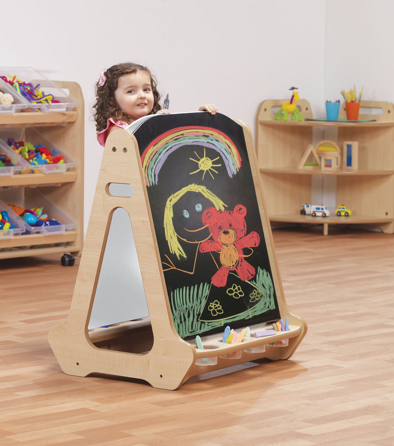 Millhouse Double-sided Chalk/Whiteboard Easel