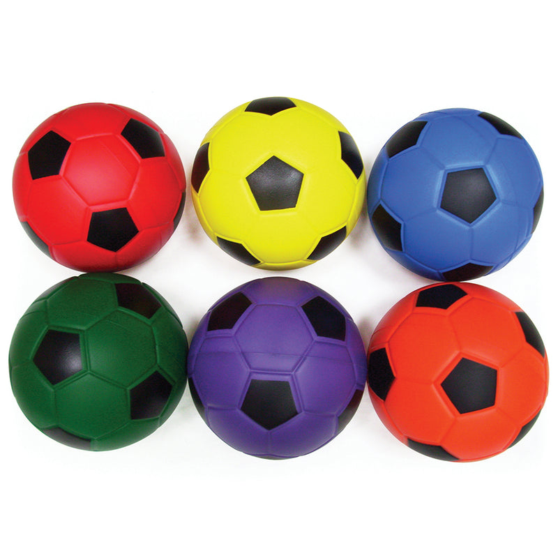 Coated Foam Panelled Ball 20cm pk 6