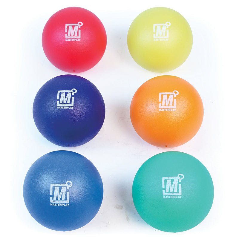 Masterplay Foam Bell Ball Dia. 15cm pk 6