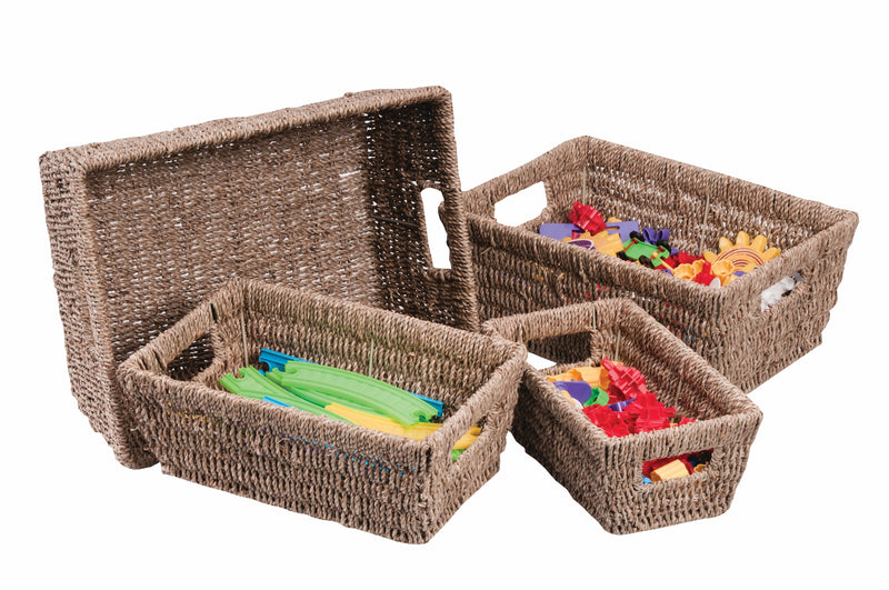 Seagrass Baskets 4pc