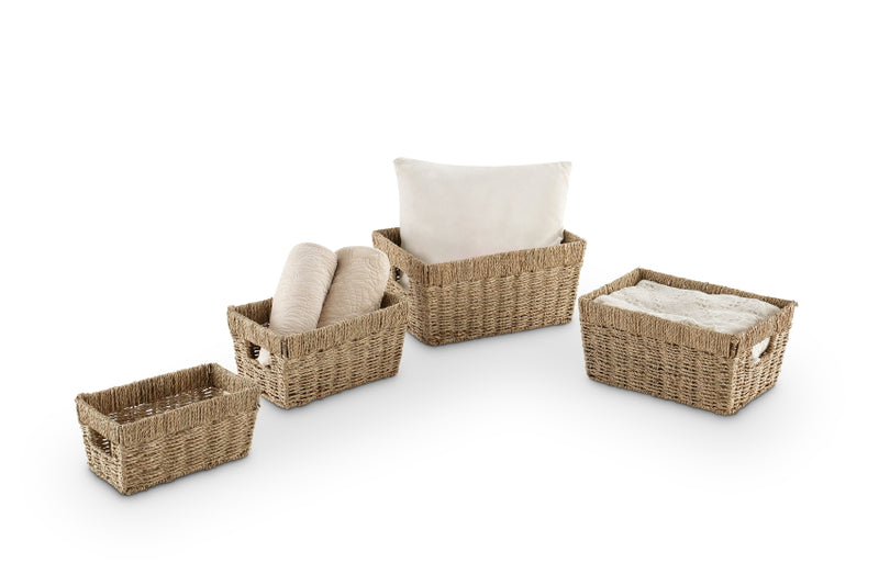 Seagrass Baskets 4pc