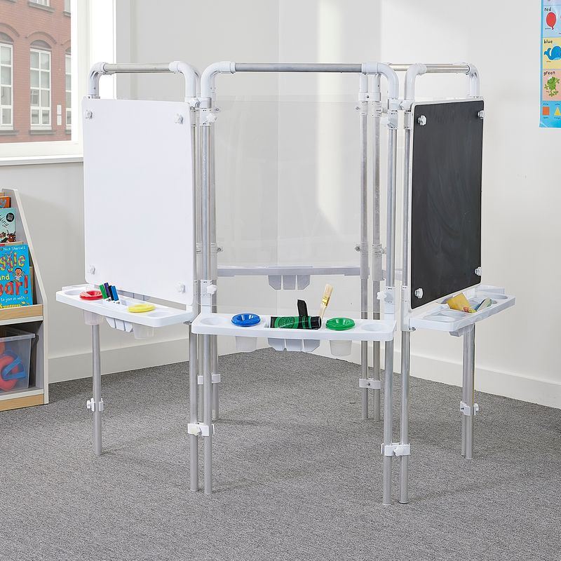 6-Sided Dry-Wipe Easel