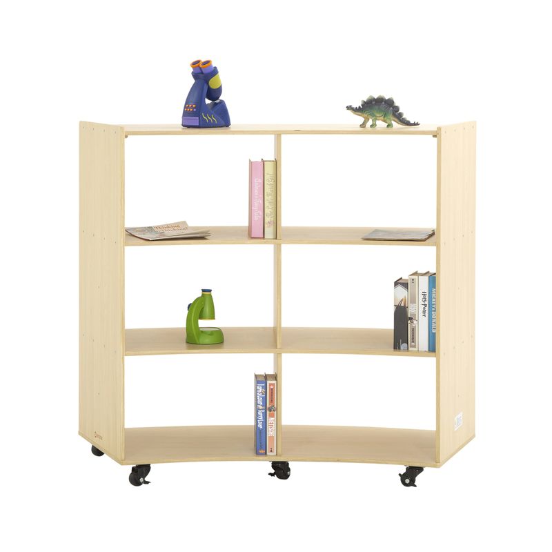 3-Shelf Curved Storage Unit