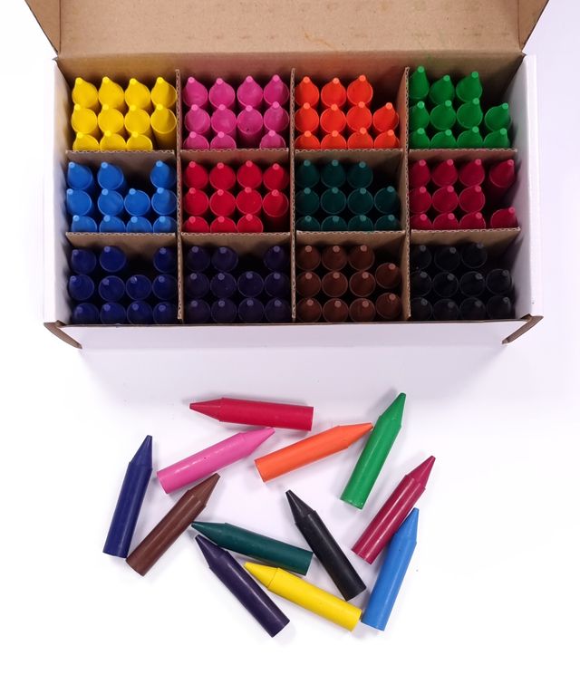 Wax Crayons pk 144