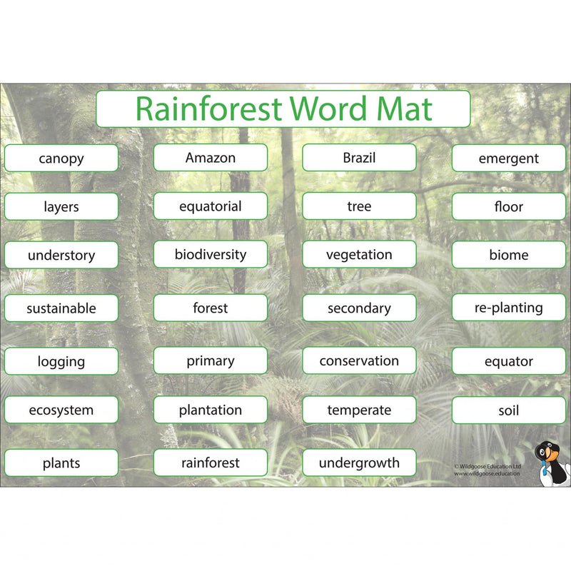 Rainforest Curriculum Pack