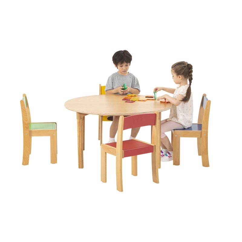 Beech Classroom Circular Table 1m dia