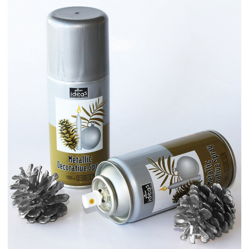 Silver Decoration Spray 