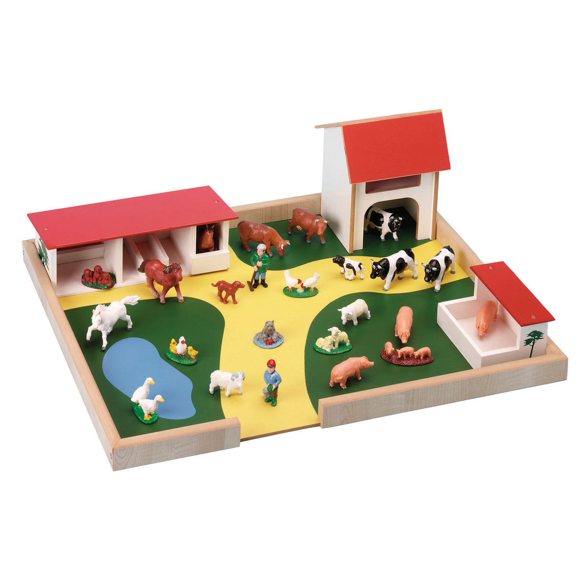 Wooden Farmyard Play Set Springboard Supplies