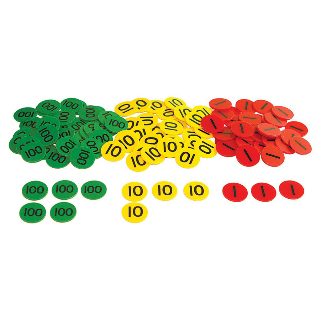 Place Value Counters - HTU - pk 300 | Springboard Supplies