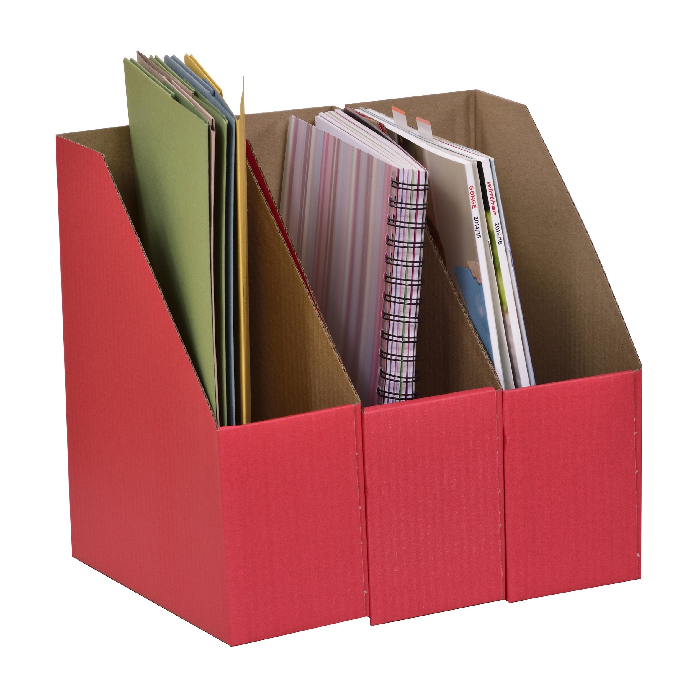 A4 Library Boxes (Red) pk 10 – Springboard Supplies