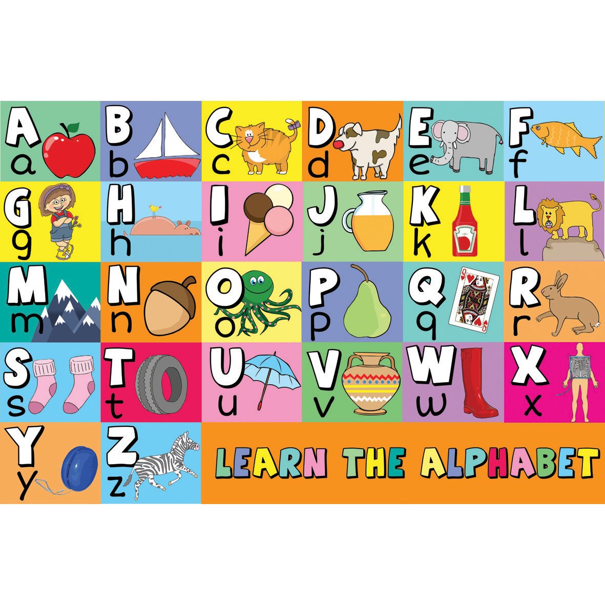 Alphabet A-Z Sign – Springboard Supplies